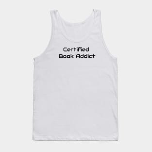 Certified Book Addict Tank Top